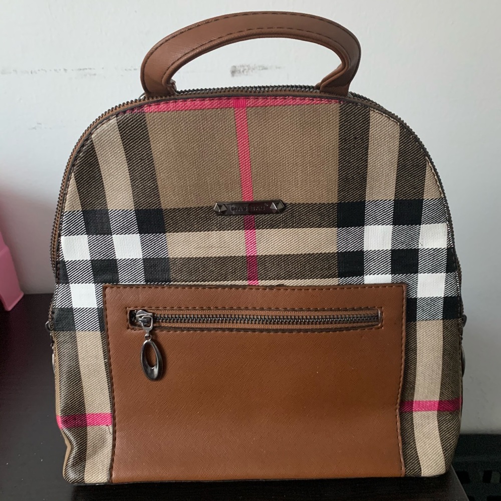 Handbag, backpack, and shoulder bag very nice